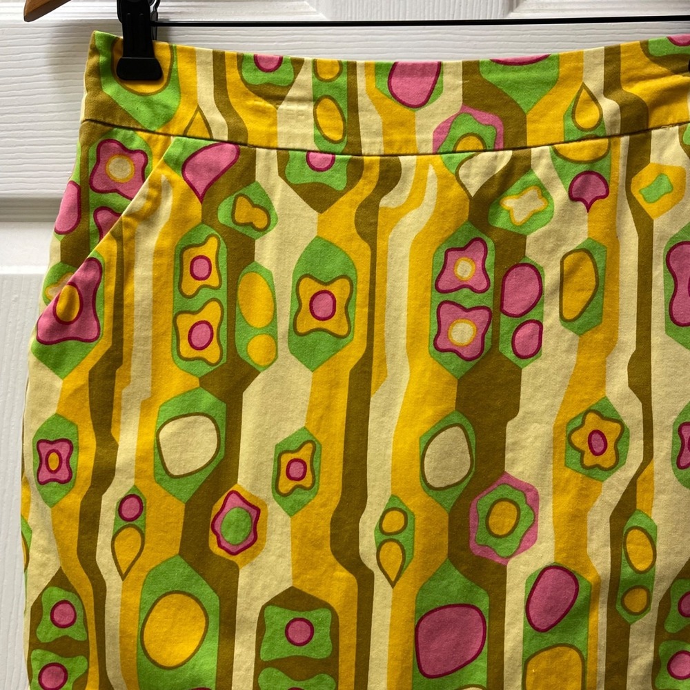 Loudmouth Ladies Size 4 Golf Skort "Socket To Me" Mid Century Retro 70s